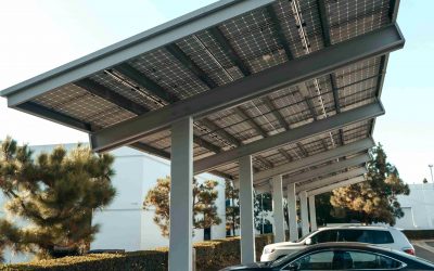 Ombrières photovoltaïques : les parkings doivent s’équiper